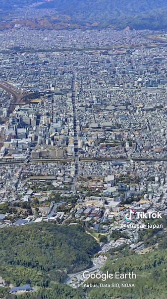 そうだ 京都、行こう。#googleearth #京都 #関西 #バズれ