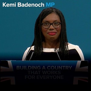 “Our party is the party of opportunity, inclusivity and hope”. MP for Saffron Walden, Kemi Badenoch tells us why she’s a Conservative. | Conservatives