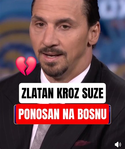 Zlatan skoro zaplakao! 😢 Naježio sam se nakon pobjede Bosne i Hercegovine 🇧🇦❤️