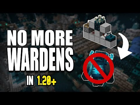 How to Stop Warden Spawning in 3 Minutes | 1.20 - 1.21+ Warden Switch Tutorial | by MadMan25