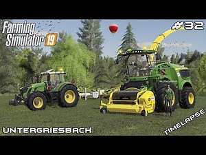 SILAGE with BLUNK & MrsTheCamPeR | Animals on Untergriesbach | Farming Simulator 19 | Episode 32