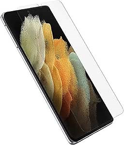 OtterBox Clearly Protected Film Series Screen Protector for Galaxy S21 Ultra 5G (ONLY - Does NOT FIT Non-Plus Or Plus Sizes) - Clear