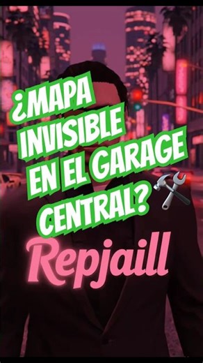 ¿Mapa invisible en el Garage Central? 🛠️ #gta #gtaroleplayspanish #roleplay