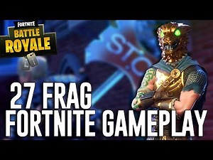 27 Frag Solo Gameplay! - Fortnite Battle Royale Gameplay - Ninja