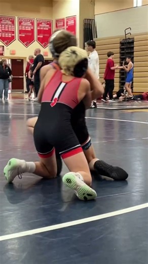 Lucked out and was able to get the reversal and get the cradle in and pin the wrestler