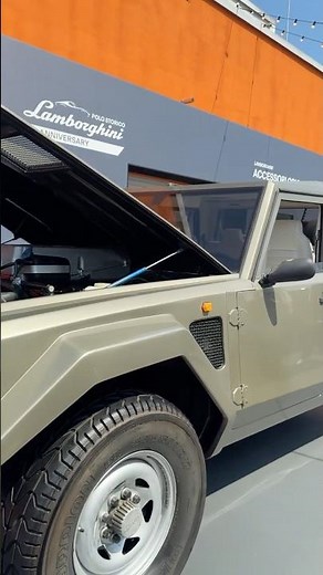 Lamborghini LM002: The Savage SUV That Started It All 🚀 #lamborghinilegends