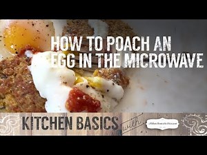 How to Make a Perfect Poached Egg in the Microwave, KITCHEN BASICS