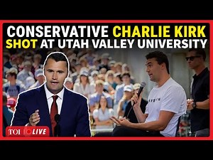 LIVE | Charlie Kirk Shot In Neck; America In Shock, Trump Issues Big Update | Utah Valley University