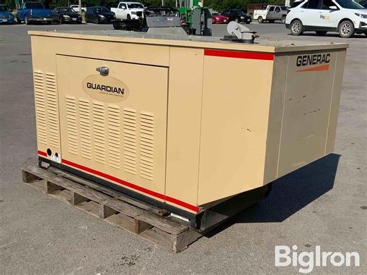 2005 Generac Guardian 0047220 15KW Natural Gas Gen Set | Agriculture