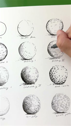 How to add a full value range to your drawing (shading) #howtodraw #pendrawing #shadingtutorial