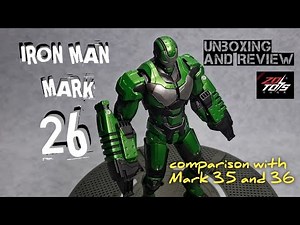 ZD Toys Iron Man Mark 26 Gamma