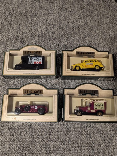 Vintage Days Gone Model Cars Set Lledo Diecast Advertising Vehicles Made in England - Etsy