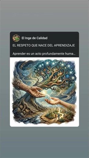 EL RESPETO QUE NACE DEL APRENDIZAJE
