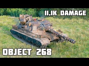Object 268 WoT – 4Kills, 11,1K Damage