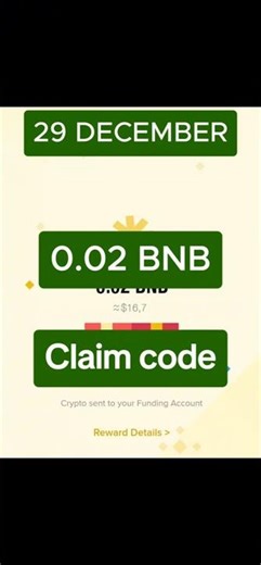 Get $16 for free today from BNB | Cryptocurrency #shorts