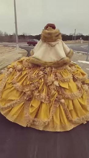 Beauty and the Beast - Belle Gown - TWIRLING!!
