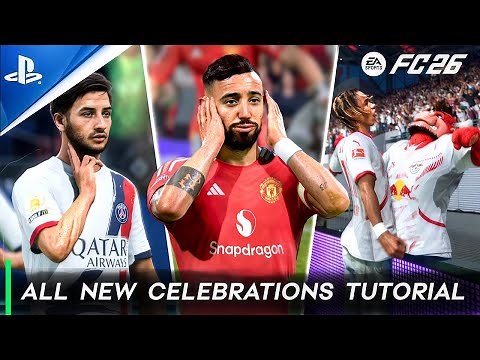 EA SPORTS FC 26 – ALL New Celebrations Tutorial