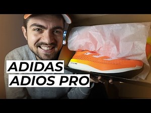 ADIDAS ADIOS PRO | Unboxing + first hands-on impressions | Hardest CARBON PLATE shoe to get in 21'?