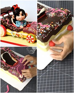 Let's go and create a candy car cake! | MetDaan Cakes