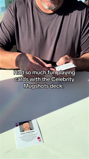 Celebrity Mugshot Playing Cards: Fun at the Bar