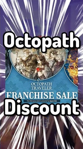 Octopath Traveler Is On Sale On Steam! 🗡️