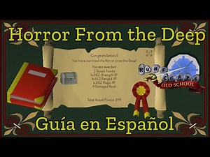 [OSRS] Horror From the Deep Quest (Español)