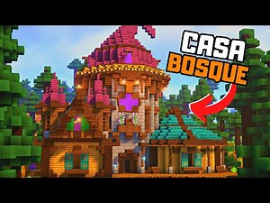 TUTORIAL: Como hacer una casa del bosque para Minecraft survival.