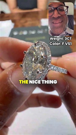 3.09CT VS1 Antique style ring with 6 prongs - Milestones Fine Jewelry