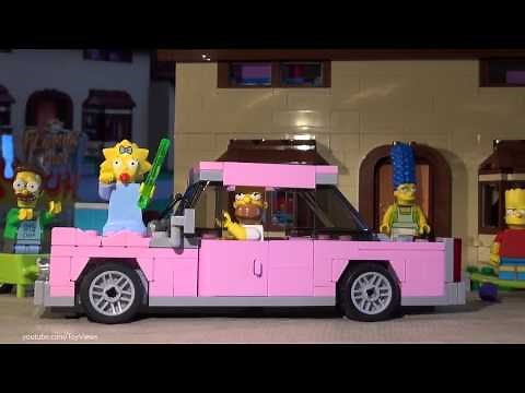 71006 The Simpsons LEGO Car HD - Simpsons LEGO House