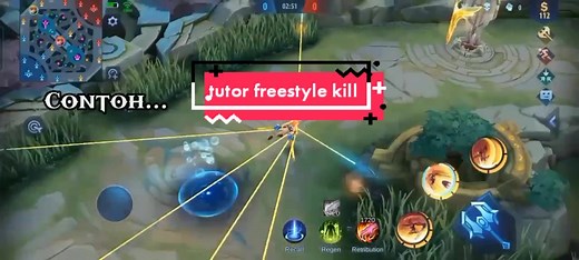 tutorial freestyle kill Fanny ✌️#andraxml #fyp #mlbb #mobilelegends