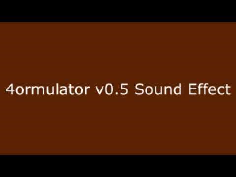 4ormulator v0 5 Sound Effect