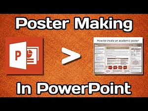 Poster Making in PowerPoint - Overview