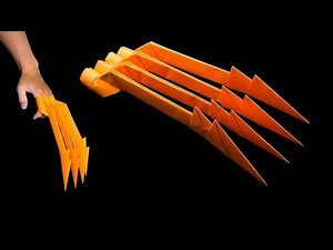 Easy #origami wolverine #claw