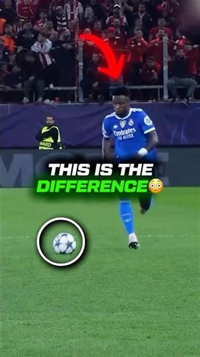 This is the DIFFERENCE between a FASCIA DRIVEN vs MUSCLE DRIVEN footballer #vinicius #football l