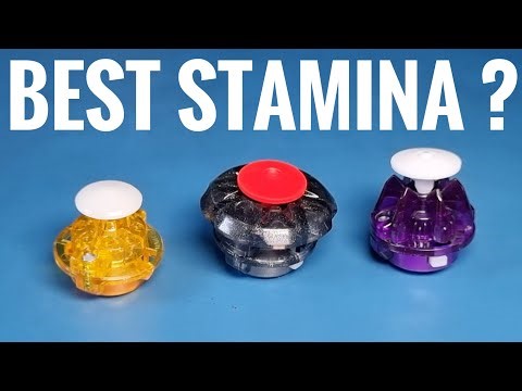 Stamina Comparison for all Bearing Drivers | Beyblade
