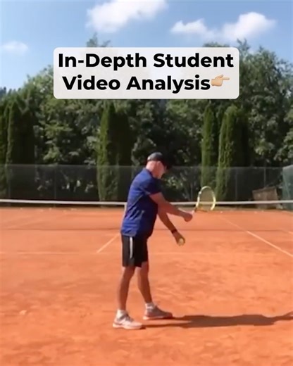 Online Tennis Instruction on Reels