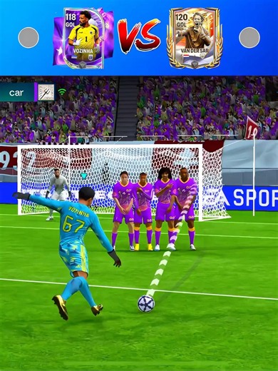 Vozinha vs Van der sar ☠️🔥