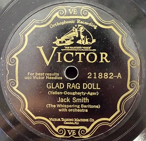 Jack Smith (The Whispering Baritone) - Glad Rag Doll / Sweet Forget-Me-Not