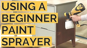 This video is all about how to use a Wagner Double Duty Paint Sprayer to paint furniture. Including how to thin chalk paint, how to protect against overspray, how to prevent it from clogging, and how to spray polyurethane. All these products are linked here: https://arayofsunlight.com/how-to-use-a-wagner-double-duty-paint-sprayer/ | A Ray of Sunlight - Painted Furniture & DIY