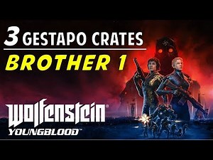 Location & Codes of All Brother 1 Gestapo Crates | Wolfenstein Youngblood (Red Crates Guide)