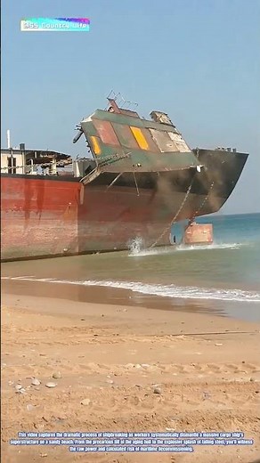 Steel to Shore: How Beach Shipbreaking Dismantles Maritime Giants