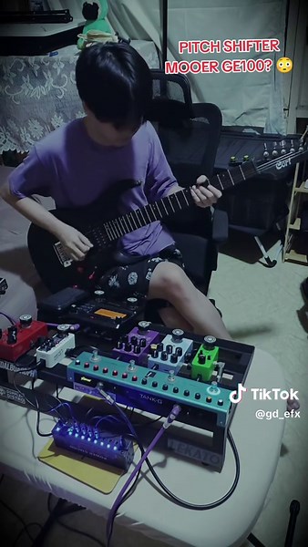 PITCH SHIFTER MOOER GE100 #mooerge100 #gdefx #fyp #MOOERGE100 #PITCHSHIFTER