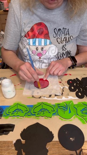 12K views · 43 reactions | prepping my Grinch ornaments for my tree  #grinch #grinchchristmas #grinchmas #grinch ornaments #christmasornaments | Pam's Craft Boutique | Facebook