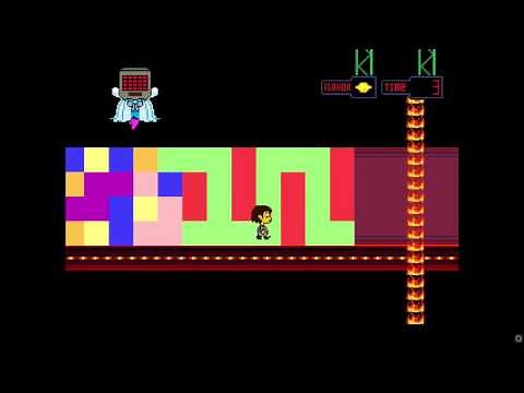 Undertale - Beating Mettaton's Tile Puzzle