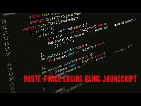 BruteForce Script using JAVASCRIPT -Tutorial