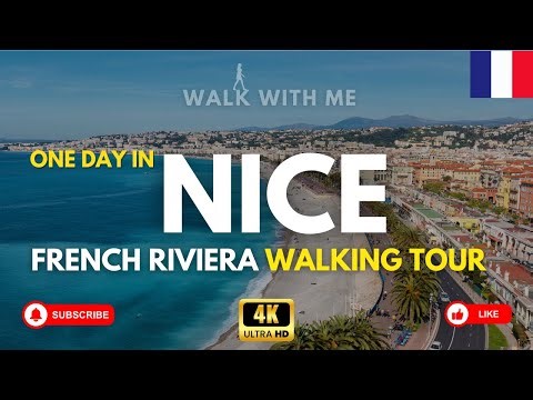 [4K] Nice, France – Walking Tour with One-Day Itinerary & Tips