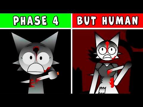 Incredibox Sprunki: Phase 4 But Human Version