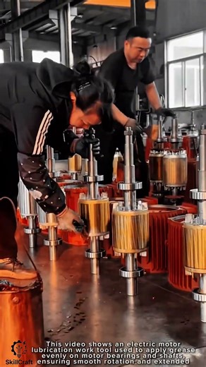 Electric Motor Lubrication Work Tool for Precision Bearing Greasing #worktool