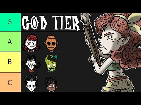 ¡TIER LIST de MEJORES PERSONAJES! | Don't Starve Together [2022] | Guía en Español
