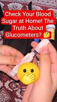 Glucometer Se Kese Blood Sugar Check Kiya Jata Hai #shorts